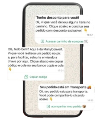 Notificações ManyConvert